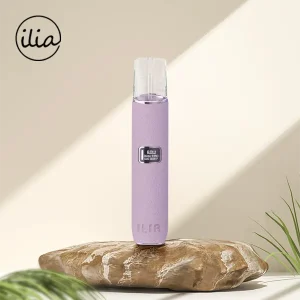 【8色可選】哩亞ILIA電子菸主機 蝦皮熱賣推薦 適配一代煙彈 皮革煙桿 - 奶油紫