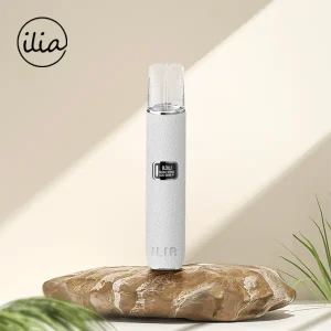 【8色可選】哩亞ILIA電子菸主機 蝦皮熱賣推薦 適配一代煙彈 皮革煙桿 - 慕雪白