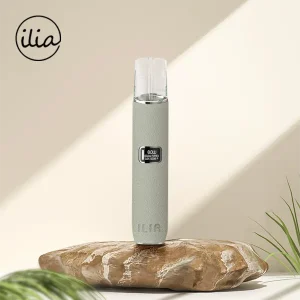 【8色可選】哩亞ILIA電子菸主機 蝦皮熱賣推薦 適配一代煙彈 皮革煙桿 - 銀河灰