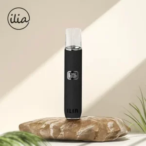 【8色可選】哩亞ILIA電子菸主機 蝦皮熱賣推薦 適配一代煙彈 皮革煙桿 - 魅影黑