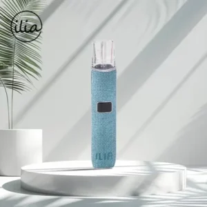 【6色可選】ILIA主機 革調系列布紋款 通用一代煙彈 - 布紋藍