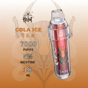 【12種口味】Hebat喜貝7000口一次性拋棄式電子煙 - 可樂